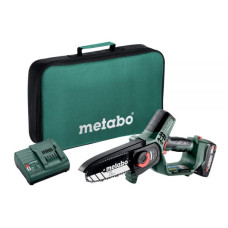 Аккумуляторная цепная мини-пила Metabo MS 18 LTX 15, (600856500)