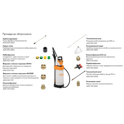 Обприскувач Stihl SGA 30 Set (SA090117014)
