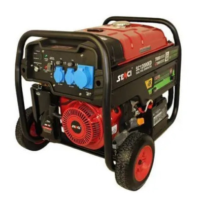 Бензиновий генератор SENCI SC 12000 E (D)