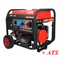 Бензиновый генератор SENCI SC 8000 V ATS 