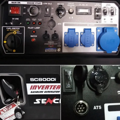 Інверторний бензиновий генератор SENCI SC 8000 i Інверторний бензиновий генератор SENCI SC 8000 i