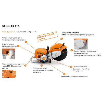 Бензорез Stihl TS 9101 (TB01-011-2820)