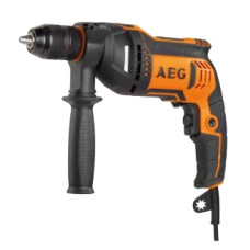 Дриль BE750RE AEG, 750Вт, 0-3000об/хв, Ø13/30мм, 27Нм, 1,8кг, сумка