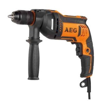 Дриль BE750RE AEG, 750Вт, 0-3000об/хв, Ø13/30мм, 27Нм, 1,8кг, сумка