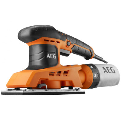 Віброшліфмашина FS250 AEG, 250Вт, 6000-12000кол/хв, 90х187мм, Ø2мм,1,8кг