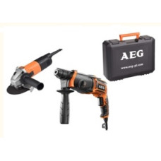 Набір інструментів JP240B2C AEG (перфоратор KH24IE, WS8-115S, кейс)