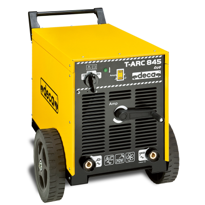 Апарат зварювальний DECA ММА T-ARC 845 LAB , 6.2/17 кВт, 380В,70-440А, 48-64V,70mmq, 2,5-8,0мм, 74кг