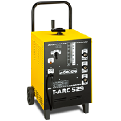 Апарат зварювальний DECA MMA T-ARC 529 LAB,3.5-4,5кВт, 50-240A, 50-220A, 42-67В,25мм2, 1,6-5мм, 29кг