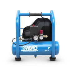 Компресор ABAC START ROLLCAGE 020P, 9л, 230л/хв, 1,5кВт, 230/1/50, 8Бар, 97Дб, 2850об/хв, 19кг
