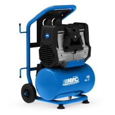 Компресор ABAC Silverstone OS15P, 10 л, 195 л/хв, 1,1кВт, 1420 об/хв,  230/50/1, 9 бар, 65 dB, 24 кг