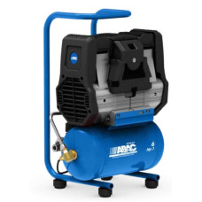 Компресор ABAC Star Silent OS15P 6 л, 195 л/хв, 1.1 кВт, 1420 об/хв, 230/50/1, 9 бар, 65 dB, 19кг