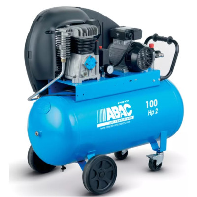 Компресор ABAC PRO A49B 100 CM3 100 л, 444 л/хв, 2,2 кВт, 1050 об/хв, 230/1/50, 11 бар, 92 dB, 70 кг