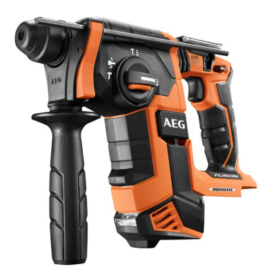Перфоратор акум. BBH18BL2-502C AEG, 18В, 2х5Аг, 0-1500об/хв, 0-5000рух/хв, Ø30/13/26, 2.5Дж, 3,08кг