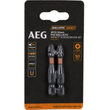 Біти ударні AAK502PH2 AEG, PH2, 50мм, 2шт.