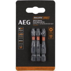 Біти ударні AAK503PH2 AEG, PH2, 50мм, 3шт.