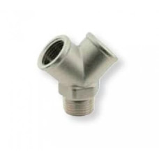 Перехідник, з'єднувач ABAC 2×1/4”F-1/4”M-1/2”M з 3 отворами