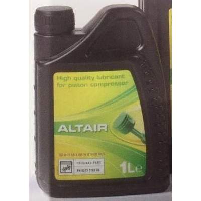 Олива ABAC Altair мінеральна для 2-ступеневих компресорів, для промислового використання 1 л, 1 кг