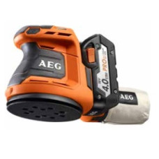 Шліфмашина орбітальна BEX18-125-0 AEG, 18В, 7000-11000об/хв,14000-22000рух/хв, Ø125мм, 1,9кг