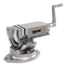 Лещата верстатні 3-х осьові Ozar TLT/ SP-150 ,50-60 HRC, 0-360°, 150х150х45 мм, 30 мкм, 45кг