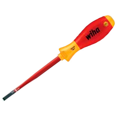 Викрутка Wiha Soft Finish Slim Fix VDE SL 6.5 х150, CrVMo