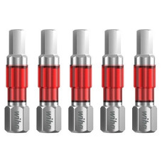 Набір змінних біт Wiha TY bit HEX 5.0x29 мм, 5 предметів,E 6.3,1.4",CrV