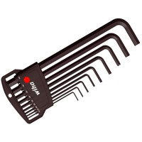 Штифтові ключі шестигранник Wiha Classic набір 9 пр SW (1,5;2;2,5;3;4;5;6;8;10),CrV, чор ок