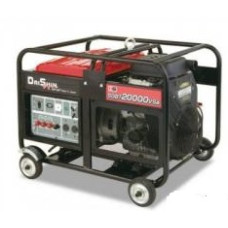 Генератор Daishin SGB12000Hsa, 10кВа, 230В/50Гц, GX630, 37л, 3,8л/год, 7год, AVR, 2х16А, 177кг