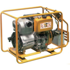 Мотопомпа Daishin PTD306TS, 80x80мм, FHG DY41P,  6,9кВт/9.4к.с (3600об/хв.), 1300л/хв, 28м, 8м, 3,7л