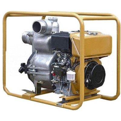 Мотопомпа Daishin PTD405TS, 100x100мм, FHG DY46P,  7,5кВт/10.2к.с (3600об/хв.), 1800л/хв, 28м, 8м