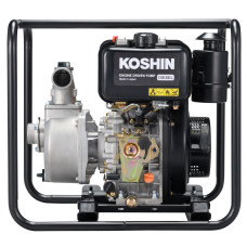 Мотопомпа Koshin для чистої води SEV-50D,50x50мм, KD300, 4,4кВт/6.0 к.с(3600об/хв),  296 см3, 46,1кг