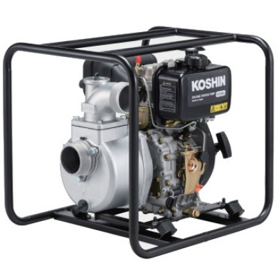 Мотопомпа Koshin для чистої води SEV-80D, 80x80мм, K300, 4,4кВт/6.0 к.с(3600об/хв), 296 см3, 48,6кг