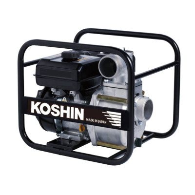 Мотопомпа Koshin для напівбрудної води STV-80X, 80x80мм, K180, 3,1 кВт/4,2 к.с. (3600об/хв), 32,9кг