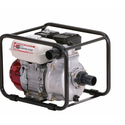 Мотопомпа Daishin SCR-50HX, 50x50мм, GX160, 2,9кВа/3,9к.с. (3600об/хв.), 163см3, 520л/хв, 32м, 8м