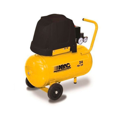 Компресор ABAC Pole Position B15, 24 л, 160 л/хв, 1.1 кВт, 2450 об/хв, 230/50/1, 8 бар, 85 dB, 18кг