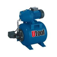 Насосна станція, Utool, UWP 3600/24, 230В/50Гц, 600Вт, 3600 л/хв, глибина забору 8 м,