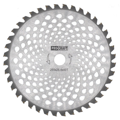 Ніж 40Т победит Procraft D255*25.4