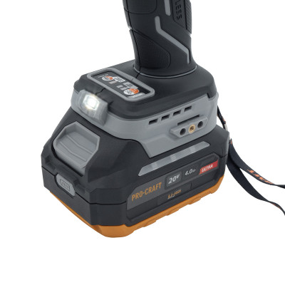 Шуруповерт Procraft industrial CD20A (з 1 акб та зп)