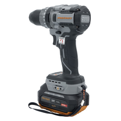 Шуруповерт Procraft industrial CD20A (з 1 акб та зп)