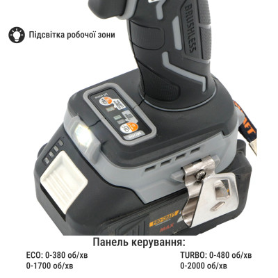 Шуруповерт Procraft industrial CD20A (без акб та зп) Шуруповерт Procraft industrial CD20A (без акб та зп)