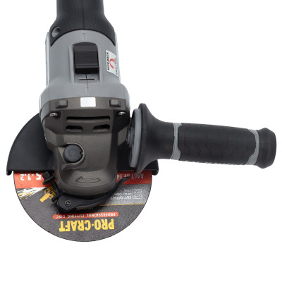 Акумуляторна болгарка Procraft industrial AG125A (Без акб та зп)