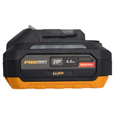 Акумуляторна болгарка Procraft industrial AG125A Кейс (1 акб та зп)