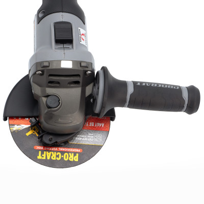 Акумуляторна болгарка Procraft industrial AG125A Кейс (1 акб та зп)