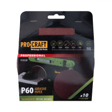 Круг шліфувальний самозачепний Procraft K150.60 UNIVERSAL (набір 10 шт.)