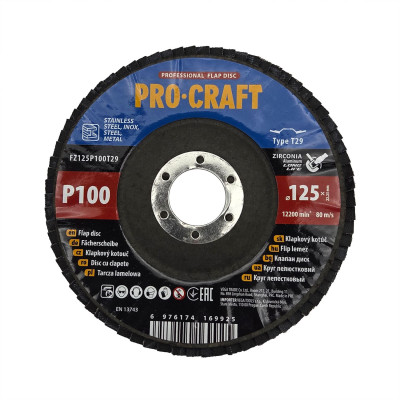 Диск пелюстковий Procraft FZ125P100T29 UNIVERSAL