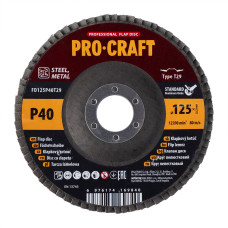 Диск пелюстковий Procraft FD125P40T29 UNIVERSAL