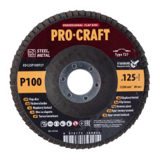Диск пелюстковий Procraft FD125P100T27 UNIVERSAL