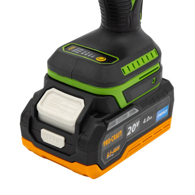 Акумуляторний гвинтоверт Procraft PS20 (з 1 акб) Акумуляторний гвинтоверт Procraft PS20 (з 1 акб)
