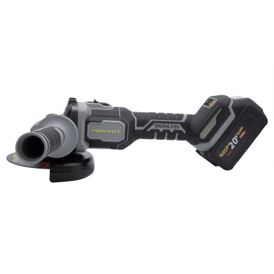 Акумуляторна болгарка Procraft industrial AG125B (без акб та зп)