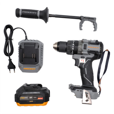 Шуруповерт Procraft industrial CD20B (з 1 акб та зп)