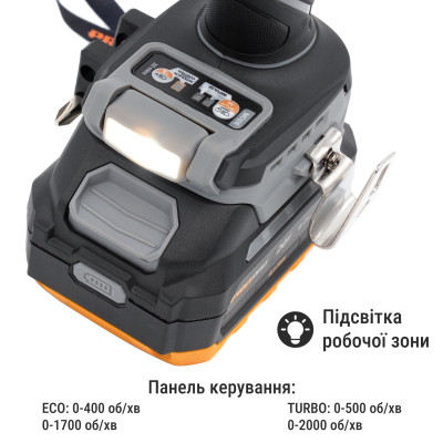 Шуруповерт Procraft industrial CD20B (з 1 акб та зп)